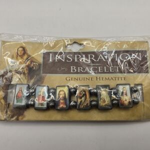 Inspiration Bracelet with Genuine Hematite